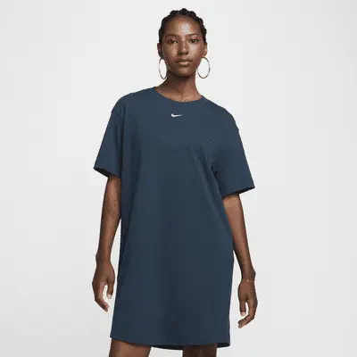

Платье Nike Sportswear Chill Knit, цвет Armory Navy/Sail