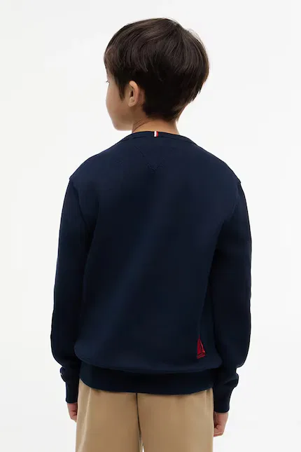 Худи Tommy Hilfiger, синий — фото 3