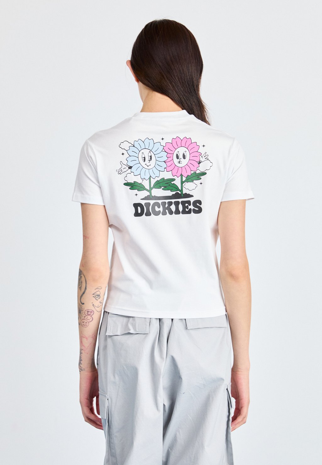 

Футболка с принтом MEADOWS TEE Dickies, белый