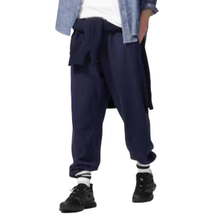 

Вязаные спортивные штаны унисекс UNIQLO, синий