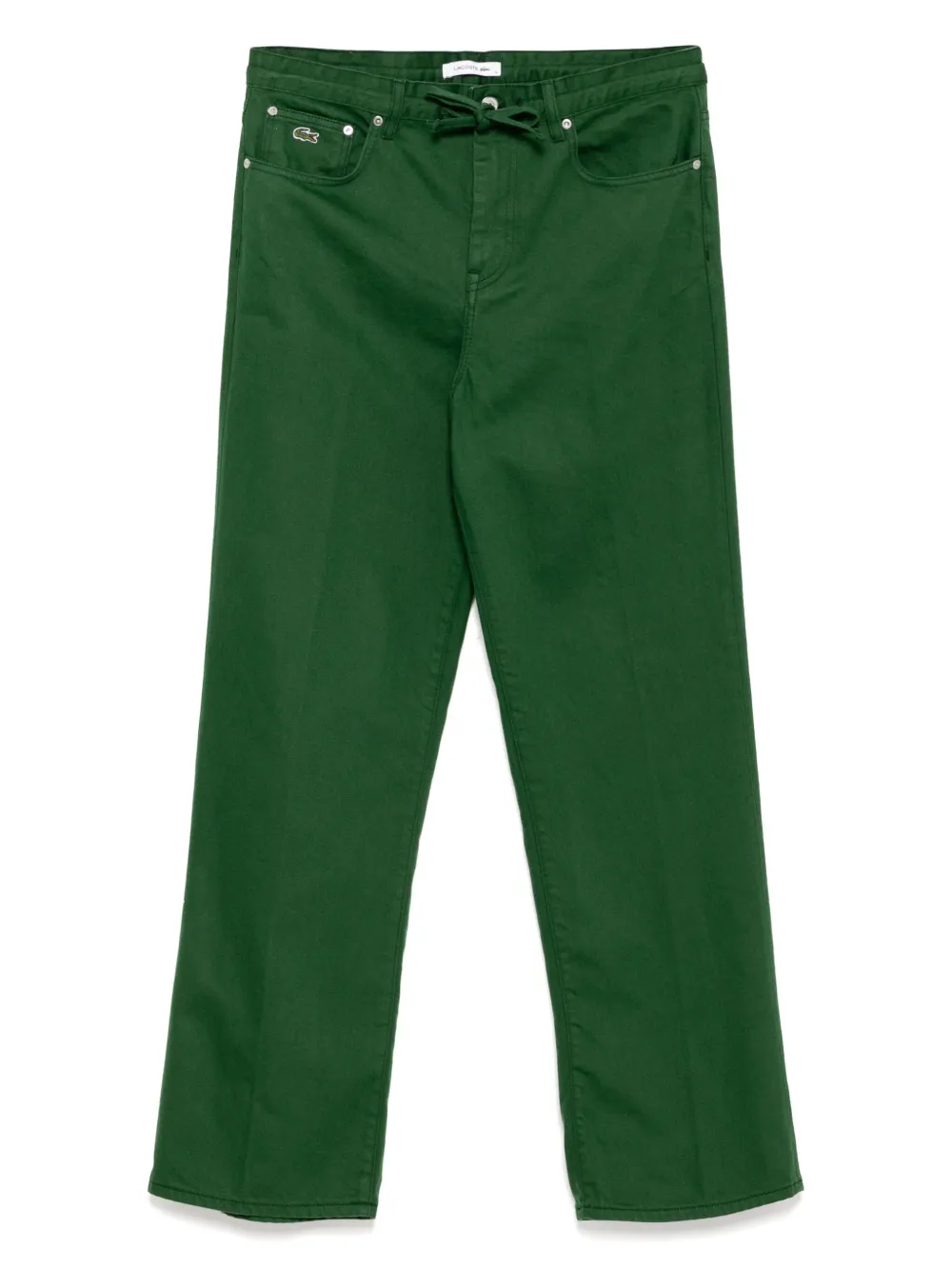 

Широкие джинсы Lacoste, зеленый