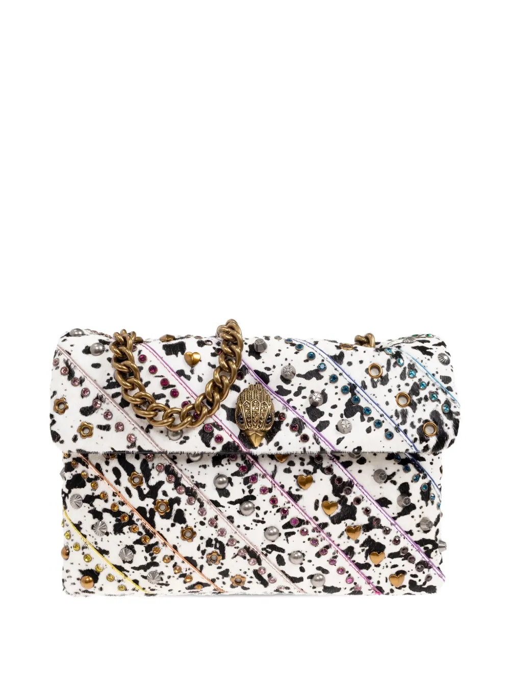 

Большая сумка через плечо Kensington Kurt Geiger London, белый