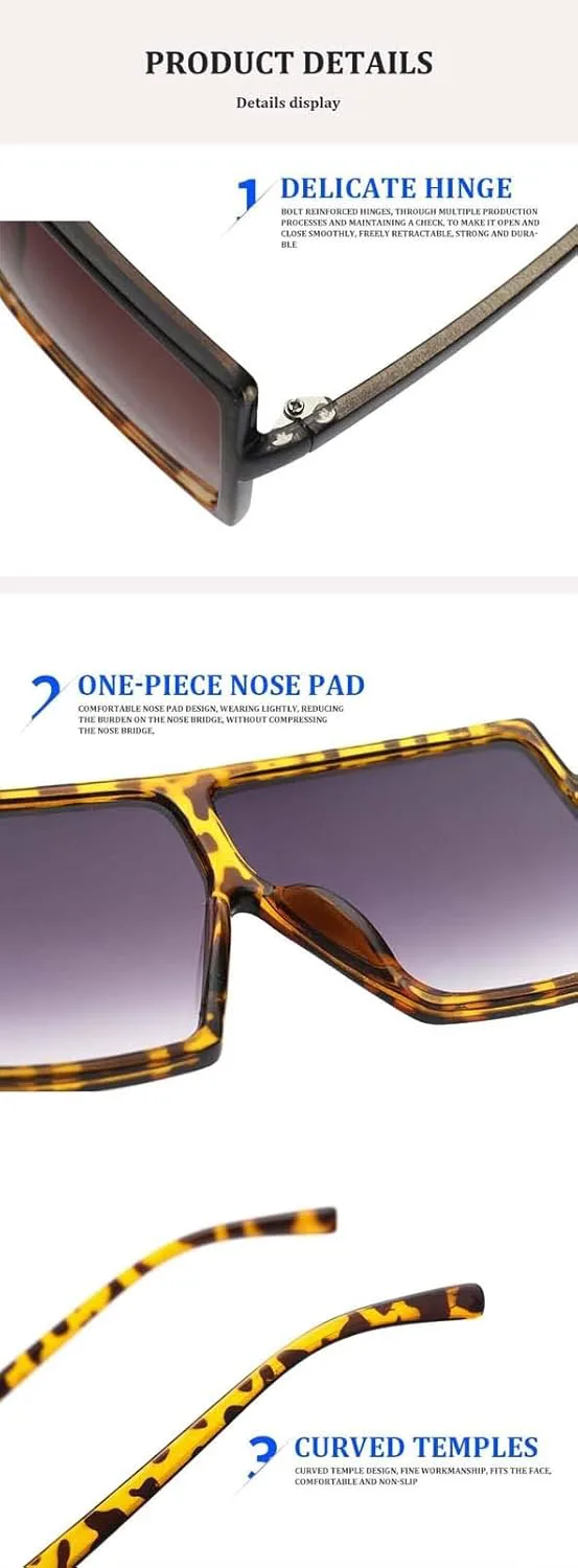 

Солнцезащитные очки XINXIN в крупной оправе для мужчин и женщин, для активного отдыха, вечеринок, уличной фотосъемки, отпуска и пляжа (Цвет: D, Размер: Средний), D