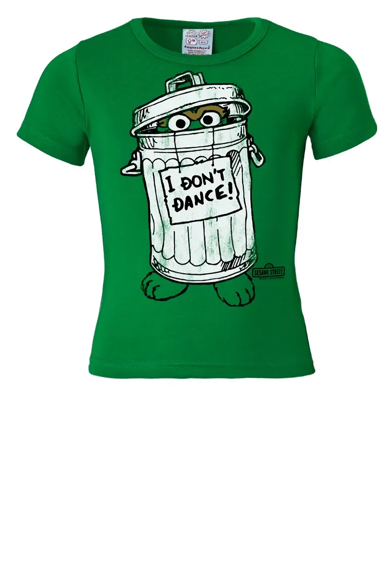 

Logoshirt Футболка "Я не танцую" с классным принтом "Оскар" спереди, зеленый