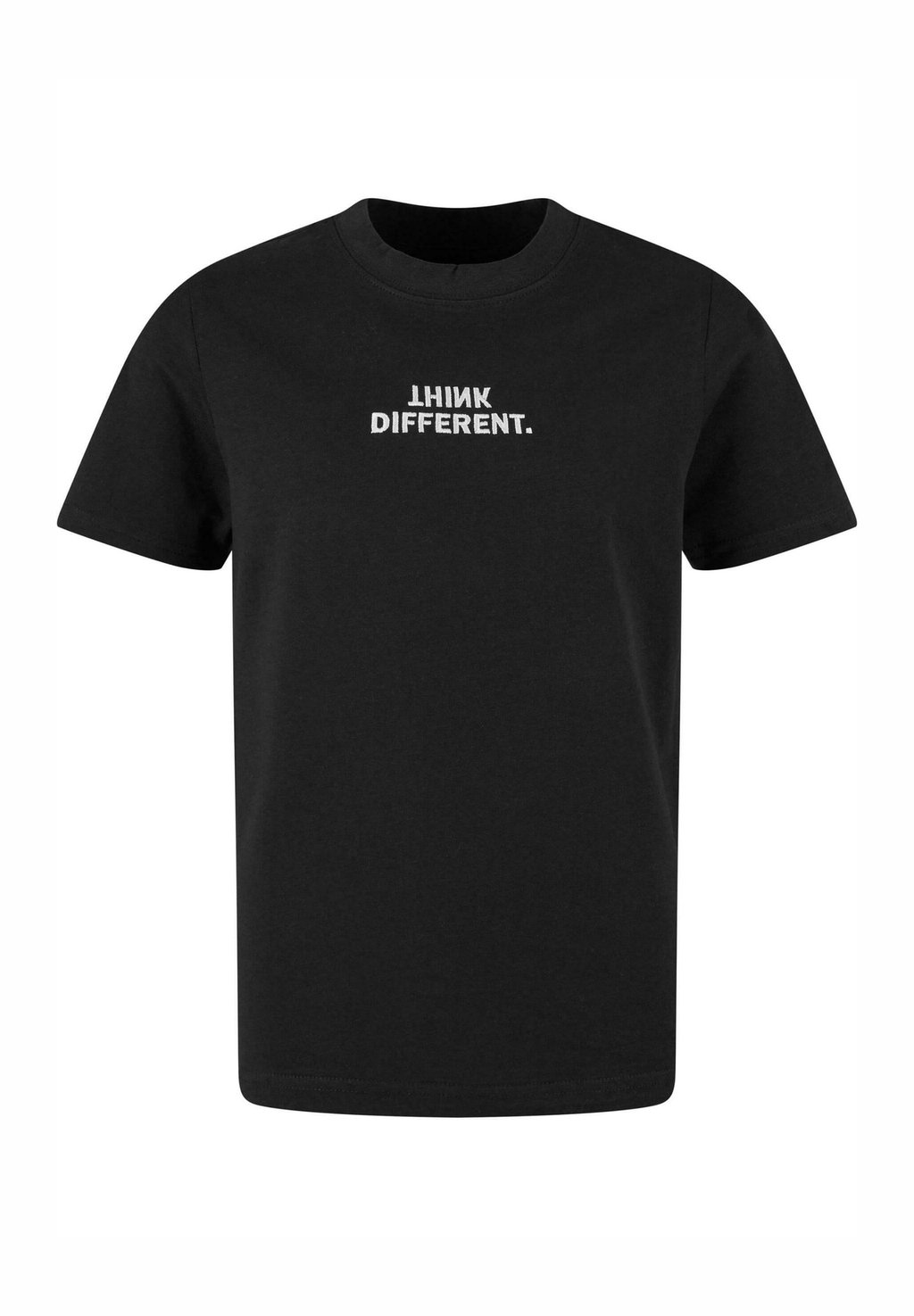 

Рубашка с принтом THINK DIFFERENT Mister Tee, черный