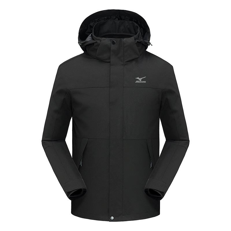 

Mizuno Водонепроницаемая и ветрозащитная ветровка унисекс, Black