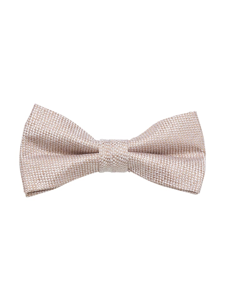 

Eterna Комплект, состоящий из галстука-бабочки и нагрудного платка цвета шампанского