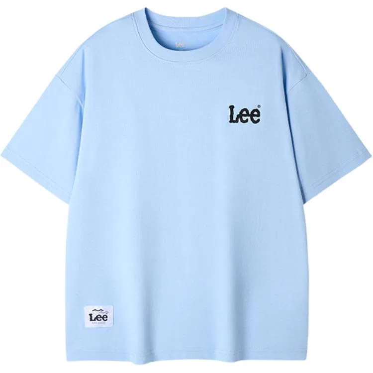 Футболка Grade School с круглым вырезом LEE KIDS, Beige Gray — фото 3