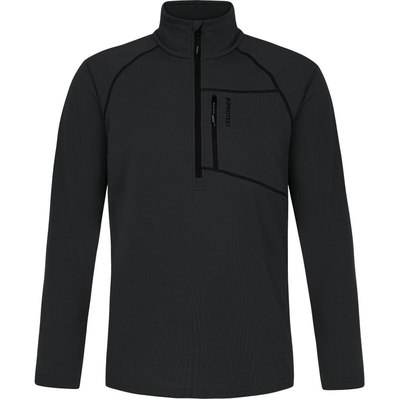 

Rolli prtrekody 1/4 zip active top Protest, серый