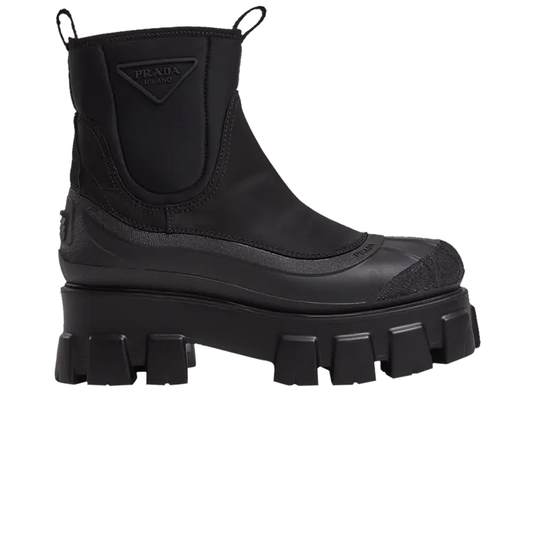 Ботинки Prada Wmns Monolith Duck Boot 'Black', черный