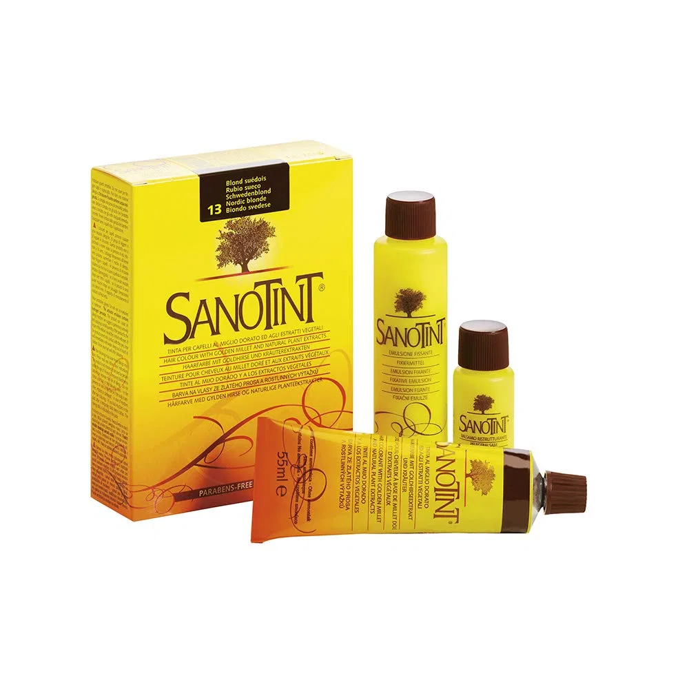 Краска для волос Sanotint Swedish Blonde 13, без аммиака Sanotint