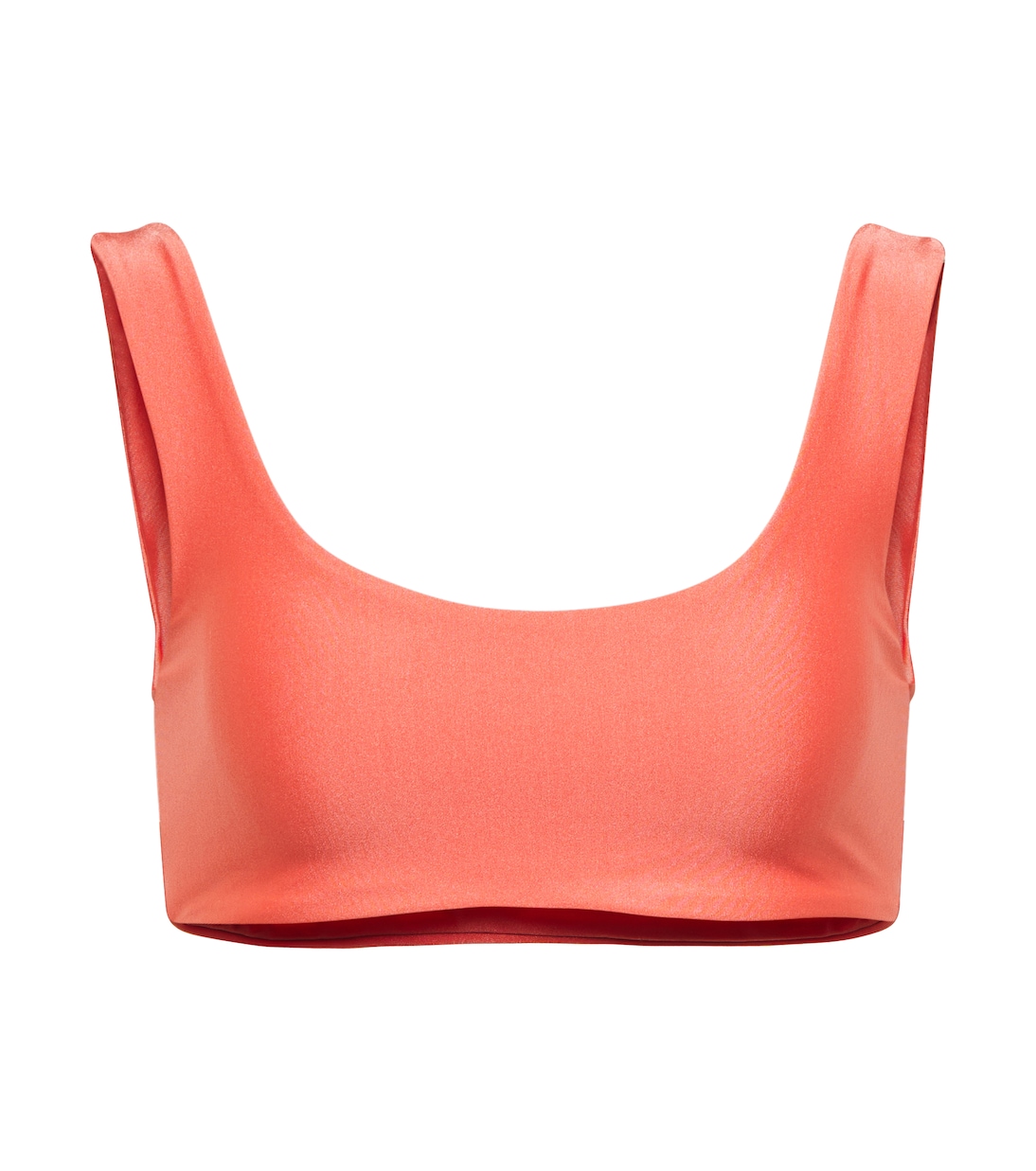 

Верх бикини с круглыми краями Jade Swim, Coral Sheen