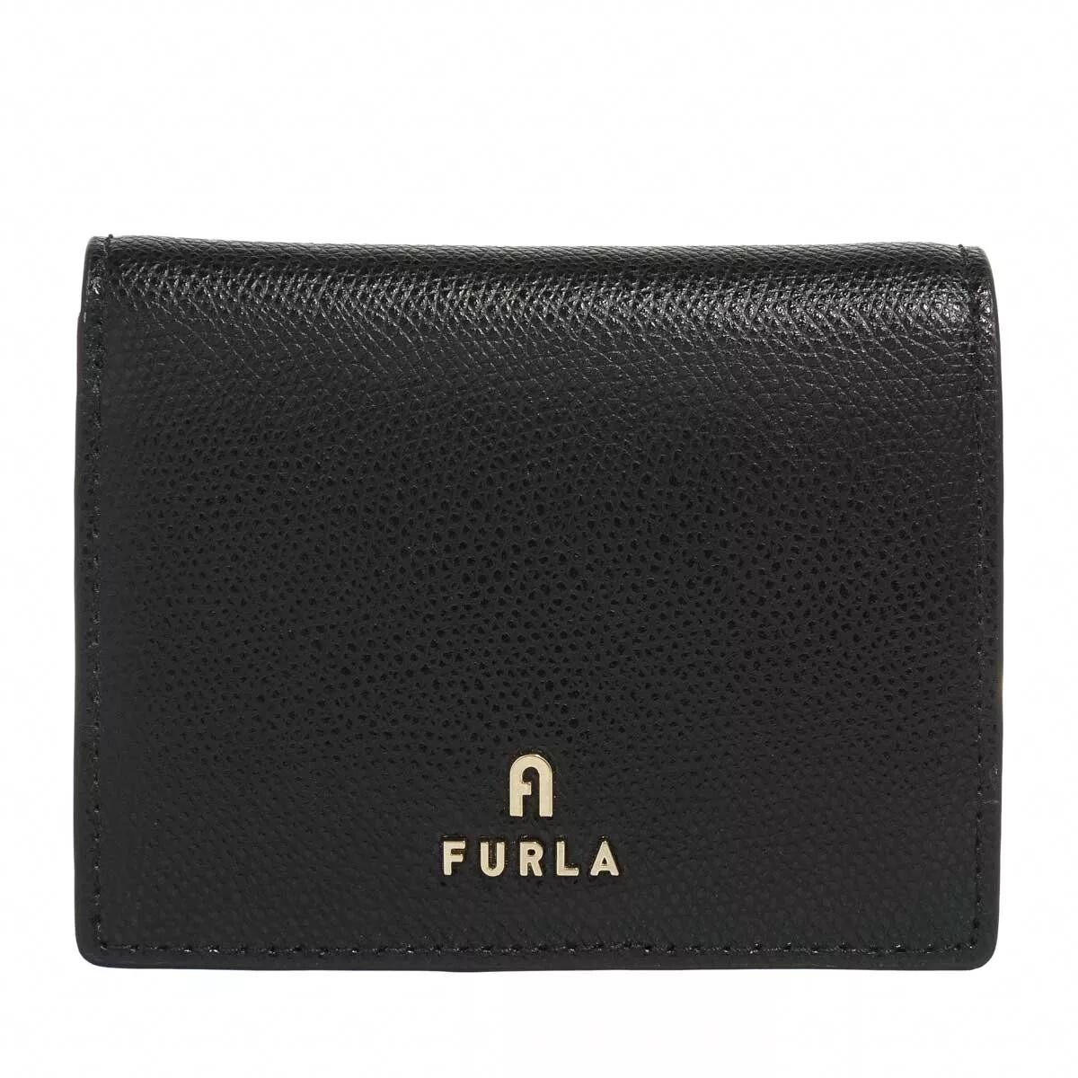 

Компактный кошелек ia s двойное сложение для монет nero Furla, черный