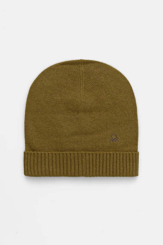 

Шапка из смесовой шерсти United Colors Of Benetton, зеленый