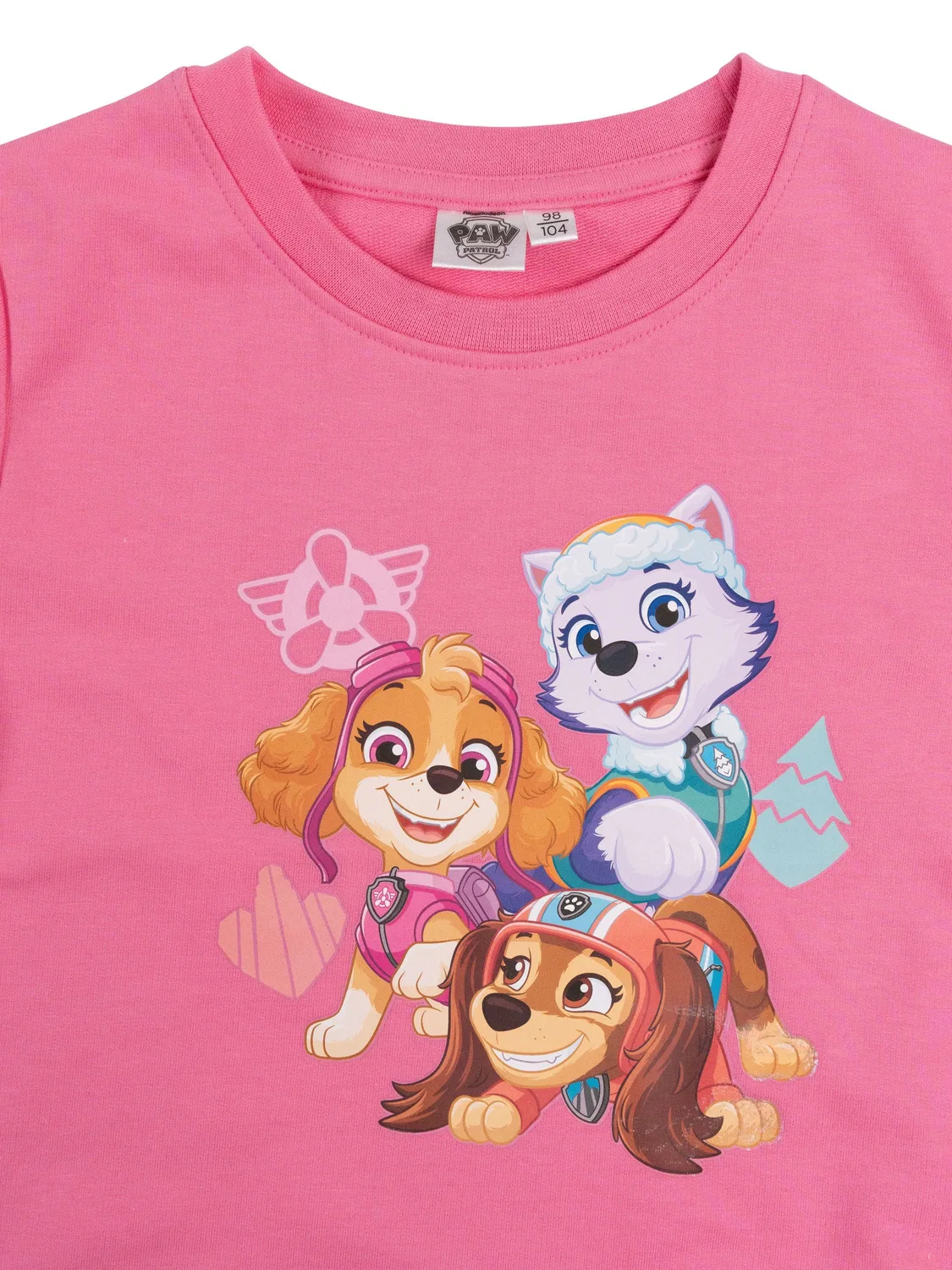 Свитшот детский Paw Patrol, розовый — фото 4
