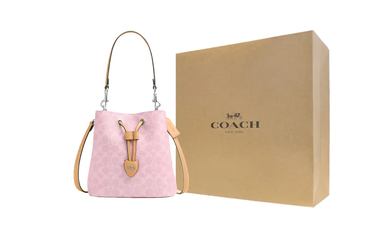 

Valentine's Day Limited Edition Rowan искусственная кожа сумка кроссбоди через плечо маленькая женская COACH, gift box set (basic set+желтый box)