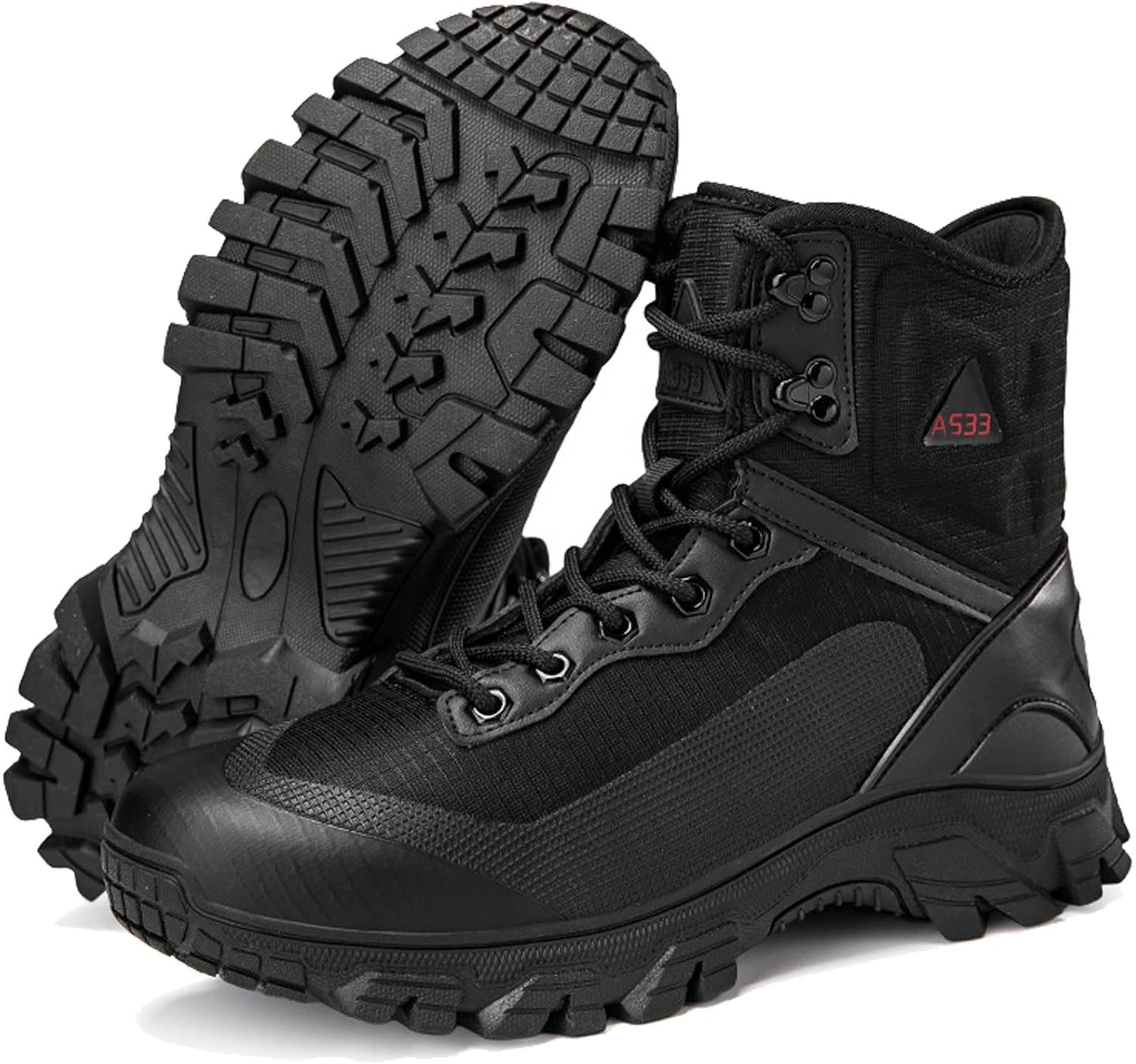 

Мужские тактические ботинки Zivopah 20 см, легкие, водонепроницаемые, для походов, работы на улице и военных операций, черный