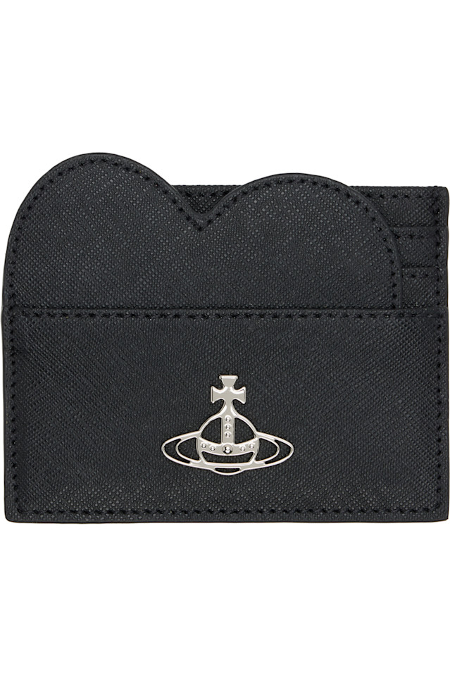 

Держатель для карточек в форме сердца Vivienne Westwood, черный