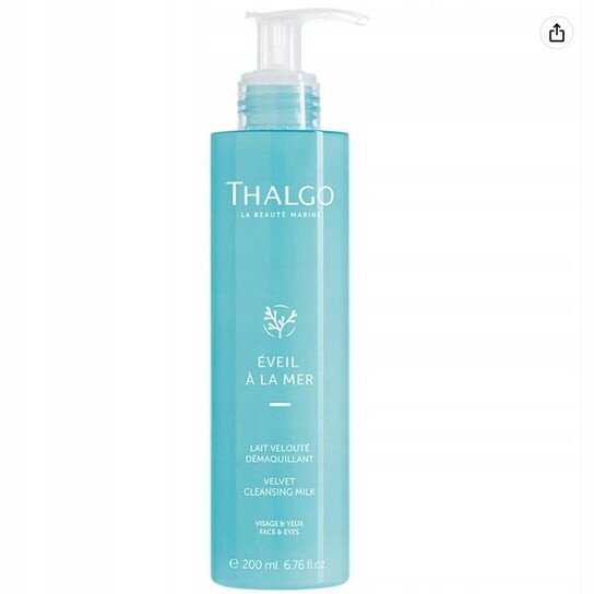Средство для снятия макияжа Thalgo — Молочко для снятия макияжа, Eveil A La Mer Velvet, 200 мл — фото 2