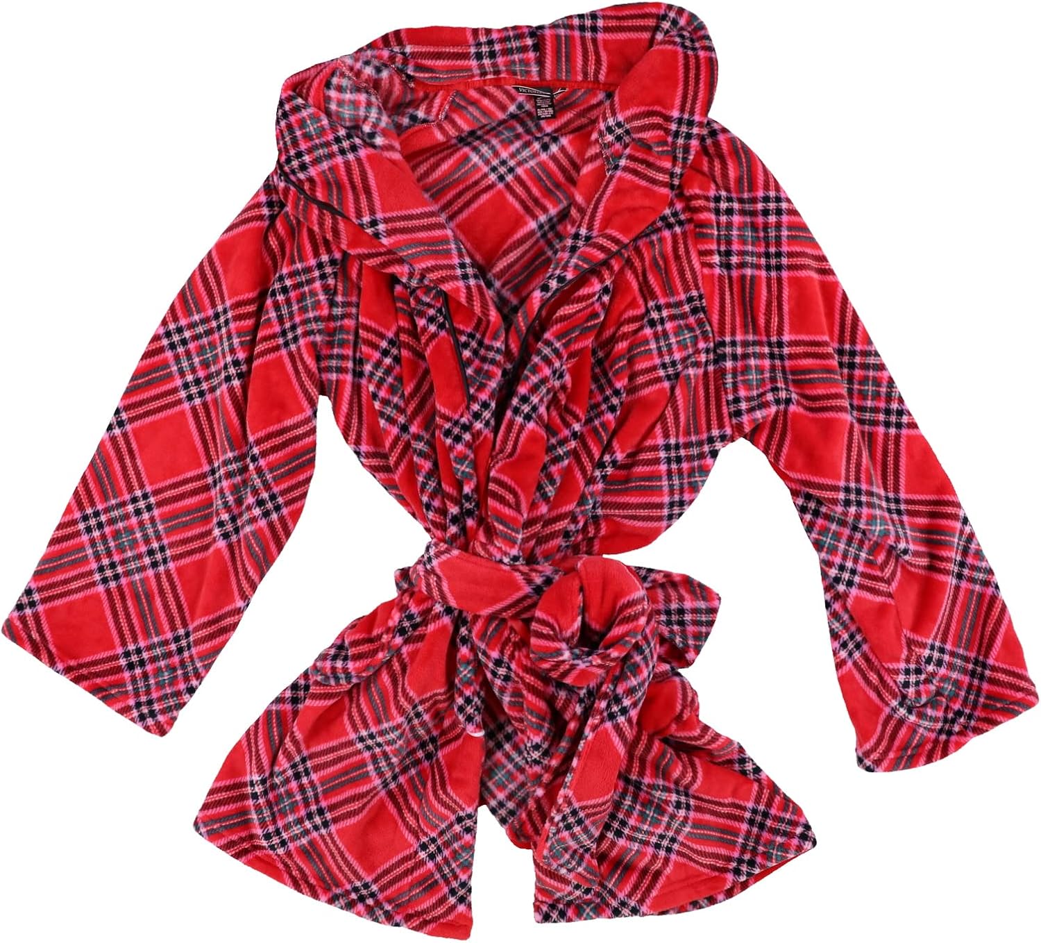 

Короткий уютный халат Victoria's Secret, халаты для женщин (XS-XXL), Red Plaid