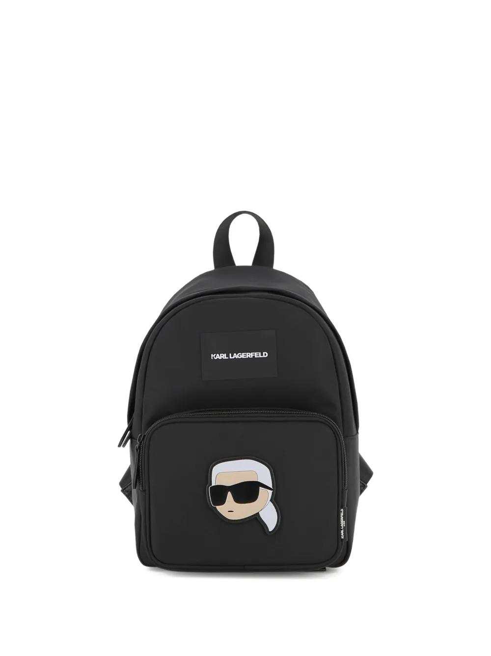 

Рюкзак с нашивкой-логотипом Karl Lagerfeld Kids, черный
