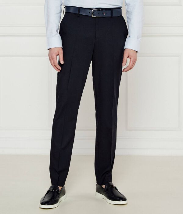 Штаны h-genius-dtl-wg-252 Slim fit Boss, синий — фото 3
