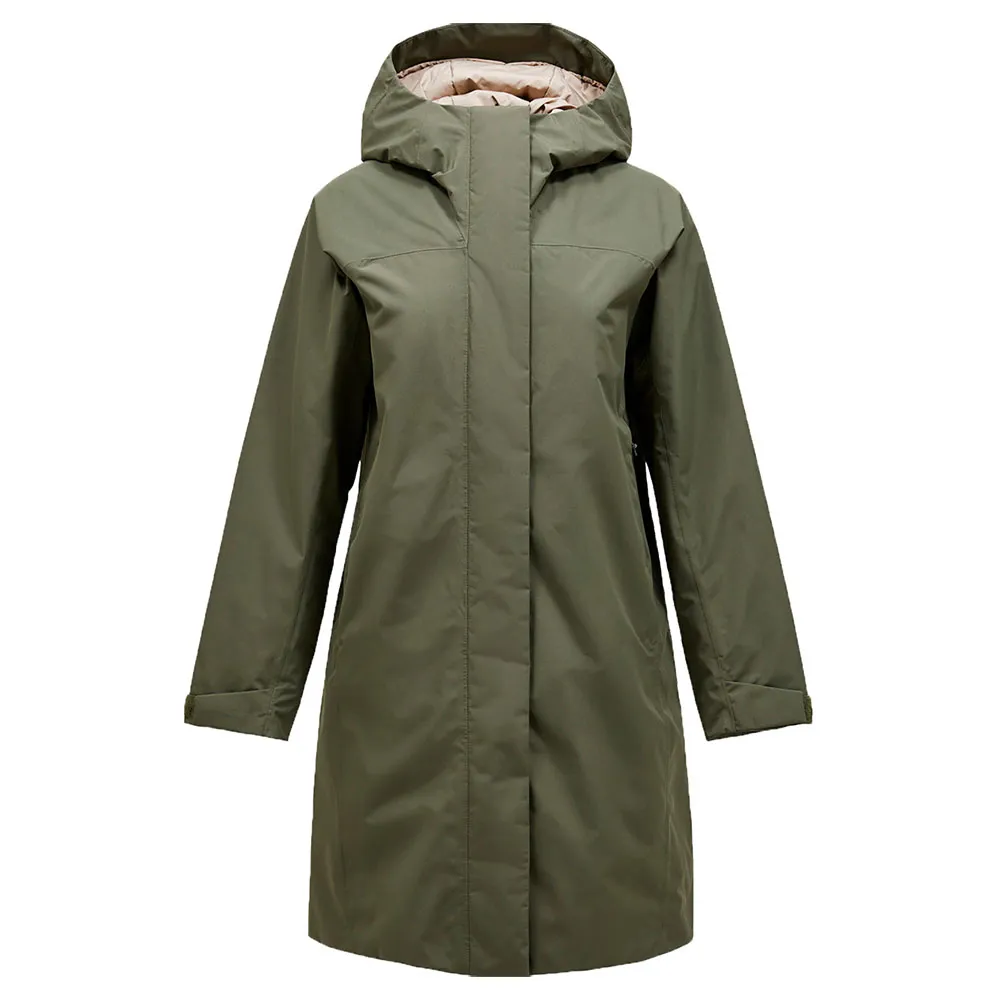

Парка Peak Performance Treeline Insulated, зеленый