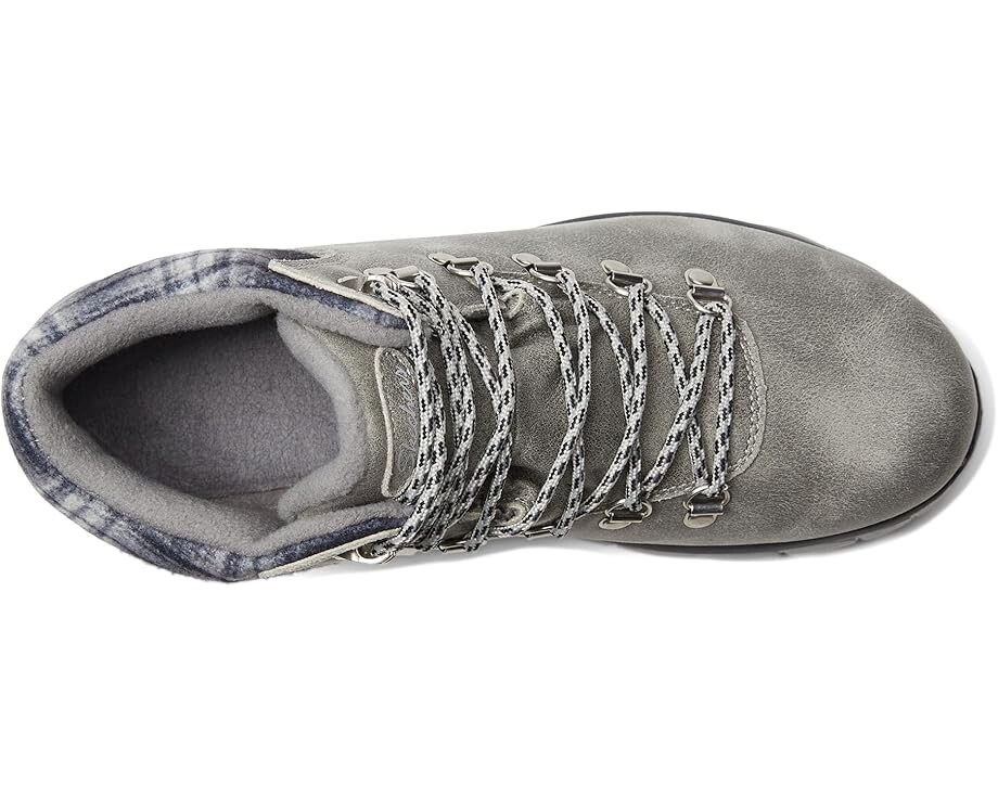 Ботинки женские SKECHERS Synergy веганские на шнуровке, серый — фото 2