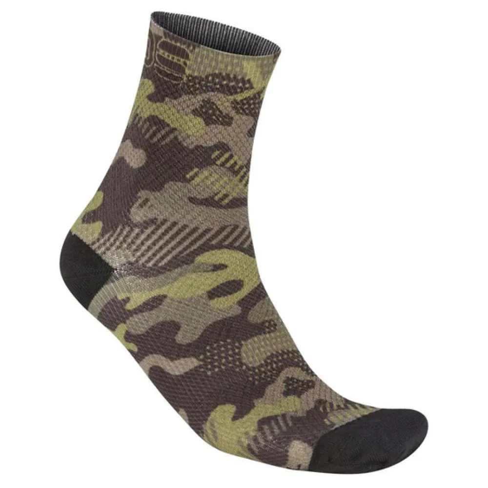 

Носки Karpos Green Fire, черный