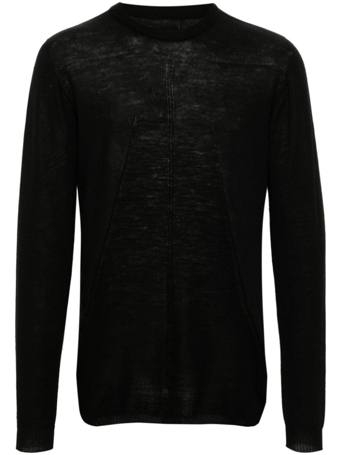 

Rick Owens джемпер из натуральной шерсти Biker Level, черный