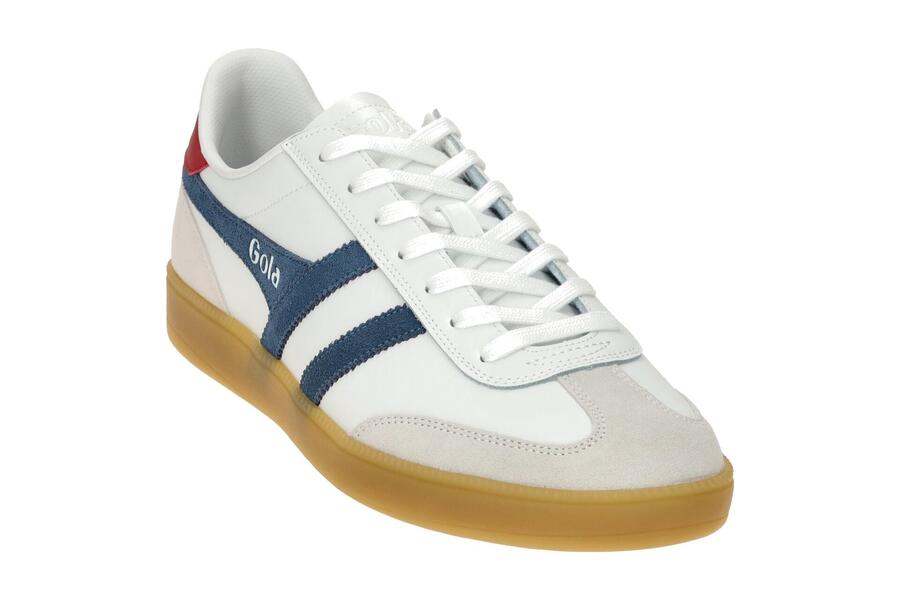 Кроссовки Gola Viper Shoes белые синие мужские CMB744 — фото 3