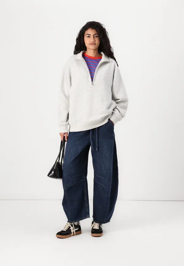 Джинсы Horseshoe pull on herrick wide leg Gap, темный индиго — фото 2