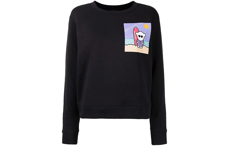 

EMPORIO ARMANI Свитшот женский черный