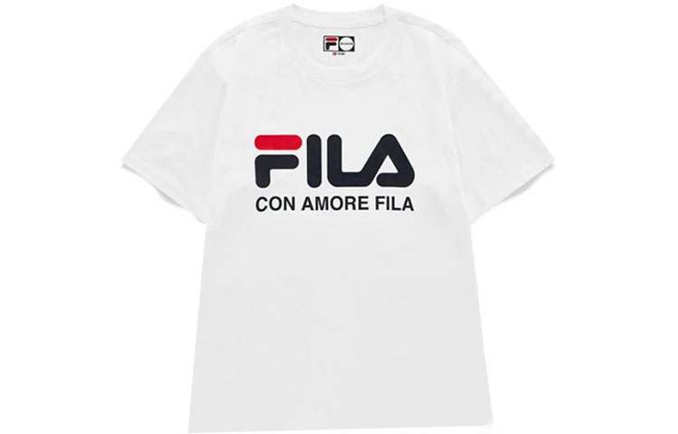 

FILA FUSION Футболка унисекс белая