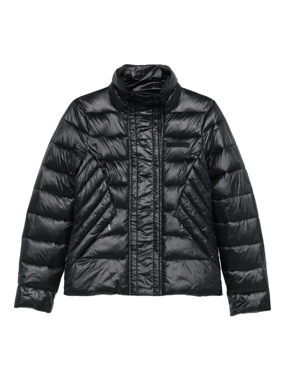 

Стеганая куртка с высоким воротником Patrizia Pepe, черный