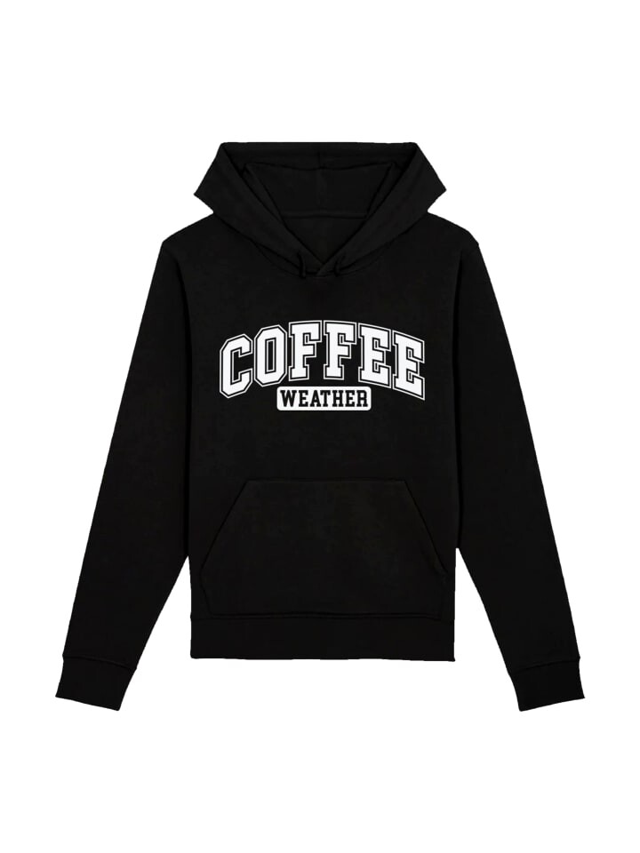 

Пуловер F4NT4STIC Hoodie Coffee Weather Winter Holiday Weihnachten, черный