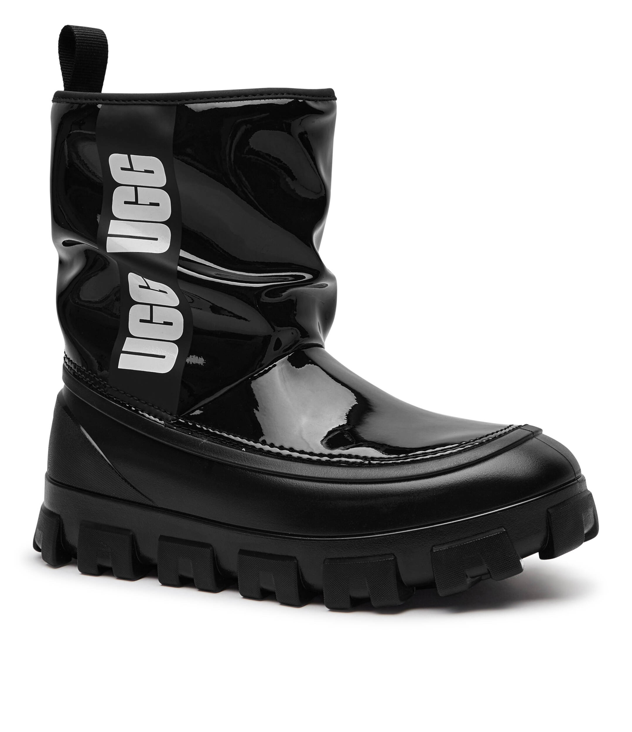 Ботинки зимние UGG Classic Brellah Mini, черный