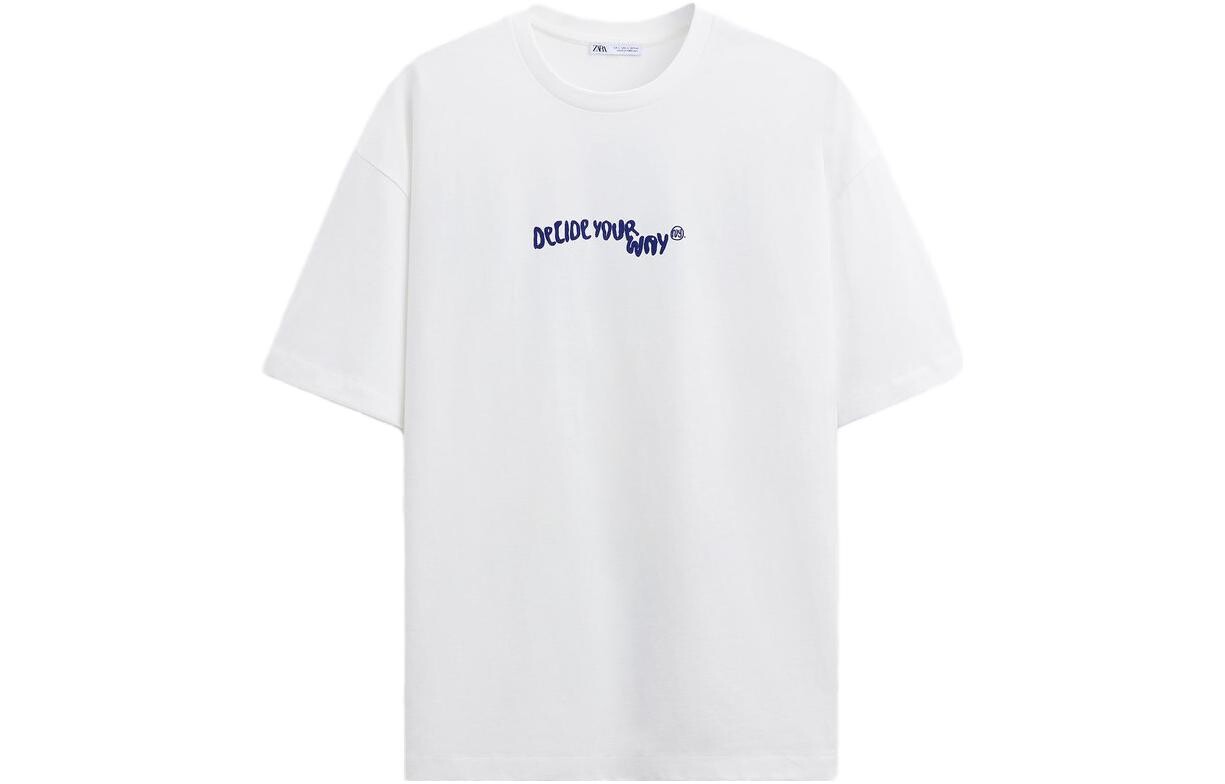 

Футболка мужская белая Zara, белый