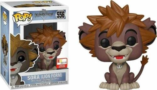 

Funko POP! Игры, коллекционная фигурка, Disney Kingdom Hearts, Сора (Форма Льва), 556