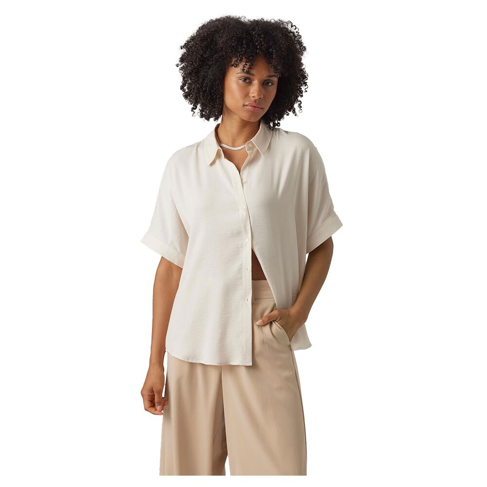 

Рубашка Vero Moda Katrine, бежевый