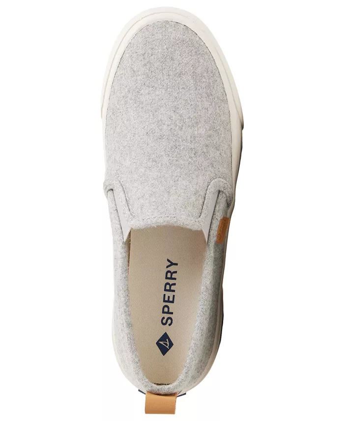 Женские бермуды пляжные твиловые кроссовки с круглым носком Sperry, серый — фото 4