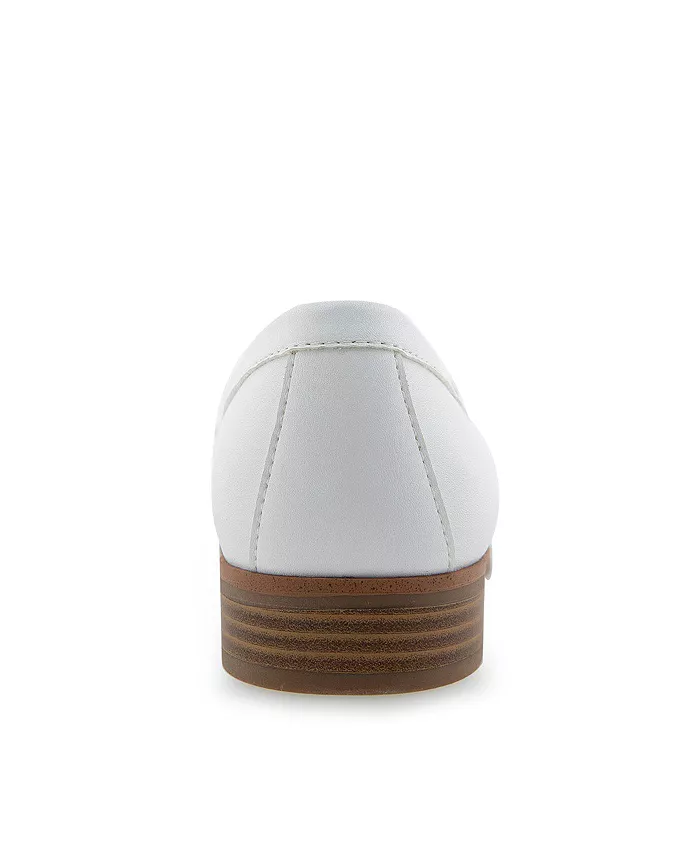 Женские лоферы Edna с классическим кроем Aerosoles, белый — фото 3