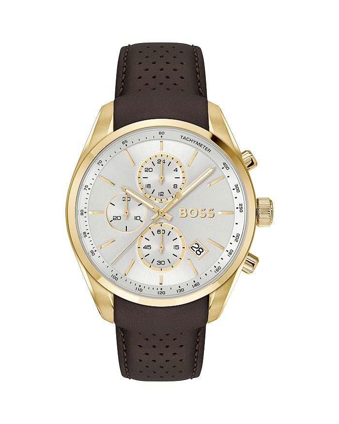 

Grand Prix 44 Chronograph, 44 мм BOSS Hugo Boss, белый