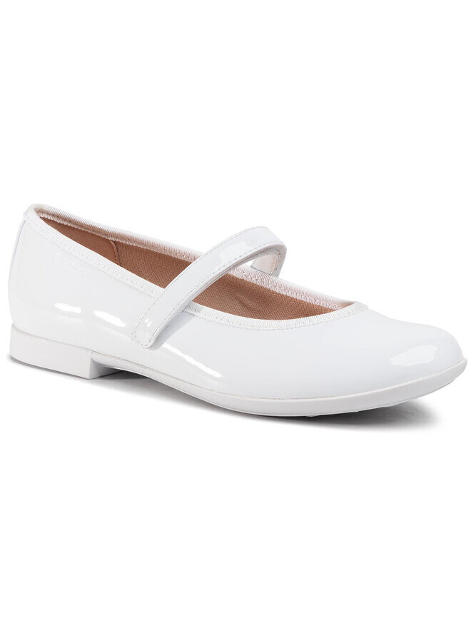 Кроссовки с липучкой Geox Zapatos hasta el tobillo J Plie' A J0255A 000HH C1000, белый — фото 2