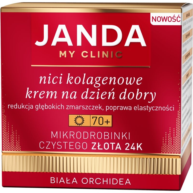 

Janda, My Clinic, Крем «Доброе утро» Collagen Threads 70+, 50 мл Janda My Clinic