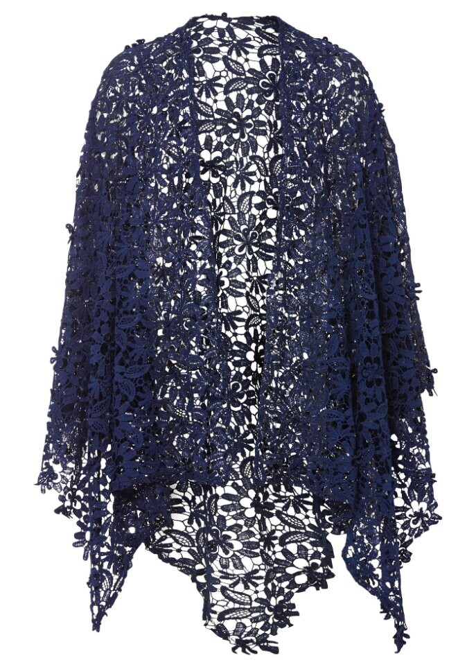 

Летнее пончо Bpc Bonprix Collection, синий