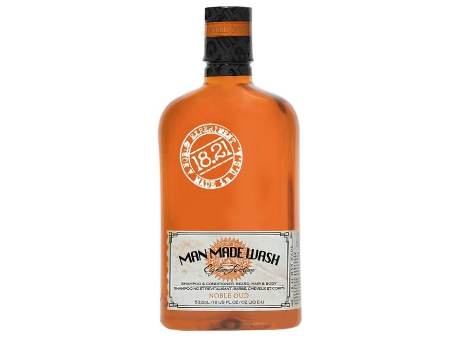 18.21 Man Made Noble Oud 3в1 Шампунь, кондиционер и гель для душа, 532 мл — фото 2
