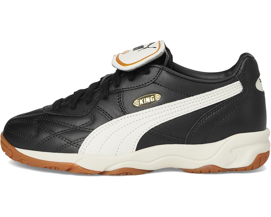 Кроссовки PUMA Kids King Indoor Shoes, цвет Black/Warm White — фото 4
