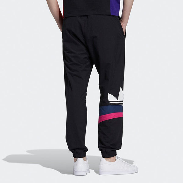Спортивные штаны Men's adidas originals Woven Training Sports Gym Long Pants/Trousers Black, черный — фото 3
