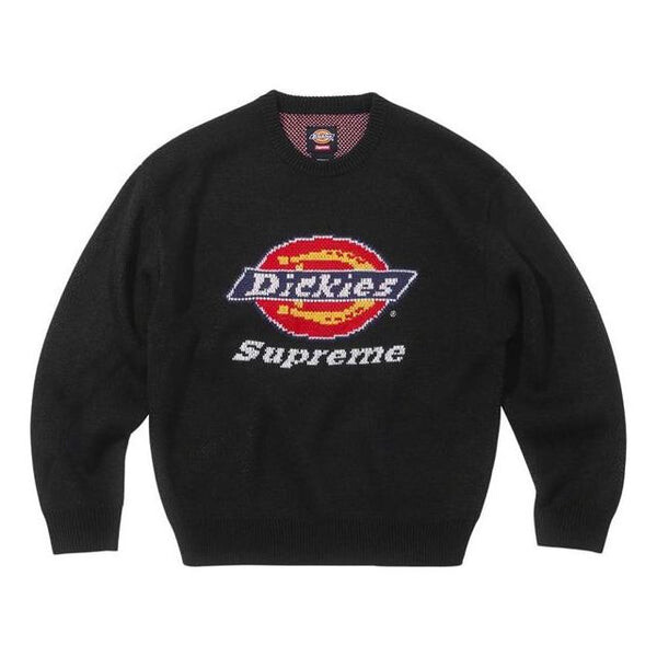 

Свитер x dickies sweaters 'black red' Supreme, черный